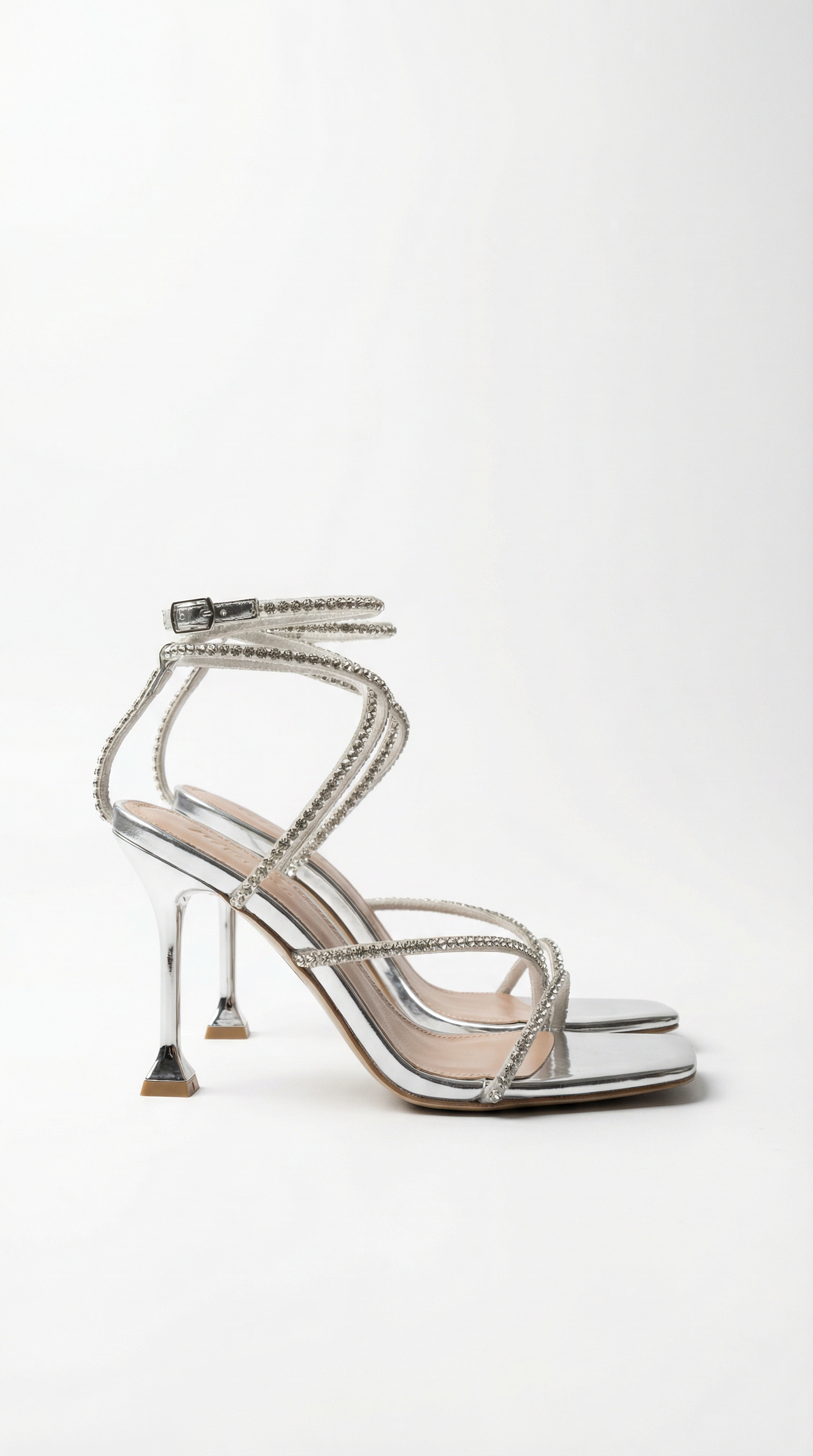 Ankle Coil Mid Heels for Women - Stylish and Comfortable Footwear