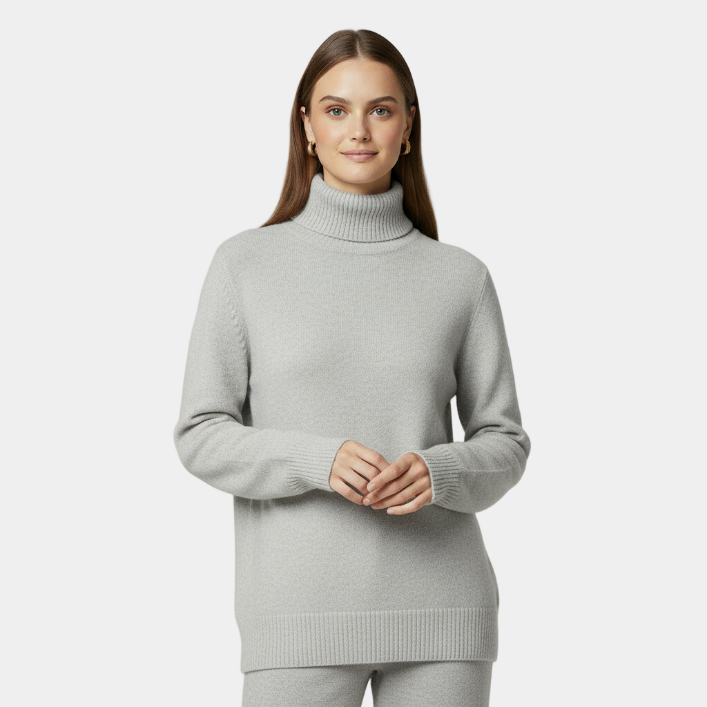 Cashmere Turtleneck Sweater for Women | Classy Design | Warm and Comfortable Knitwear for Everyday Wear