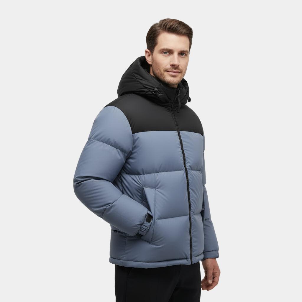 Heavyweight Down Puffer Jacket for Men | Insulated Warmth | Outdoor Winter Wear | Available in Multiple Sizes