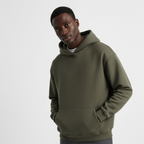 Heavyweight Men's Hoodie - Durable Cotton Blend - Casual Style for Everyday Wear - Available in Multiple Colors