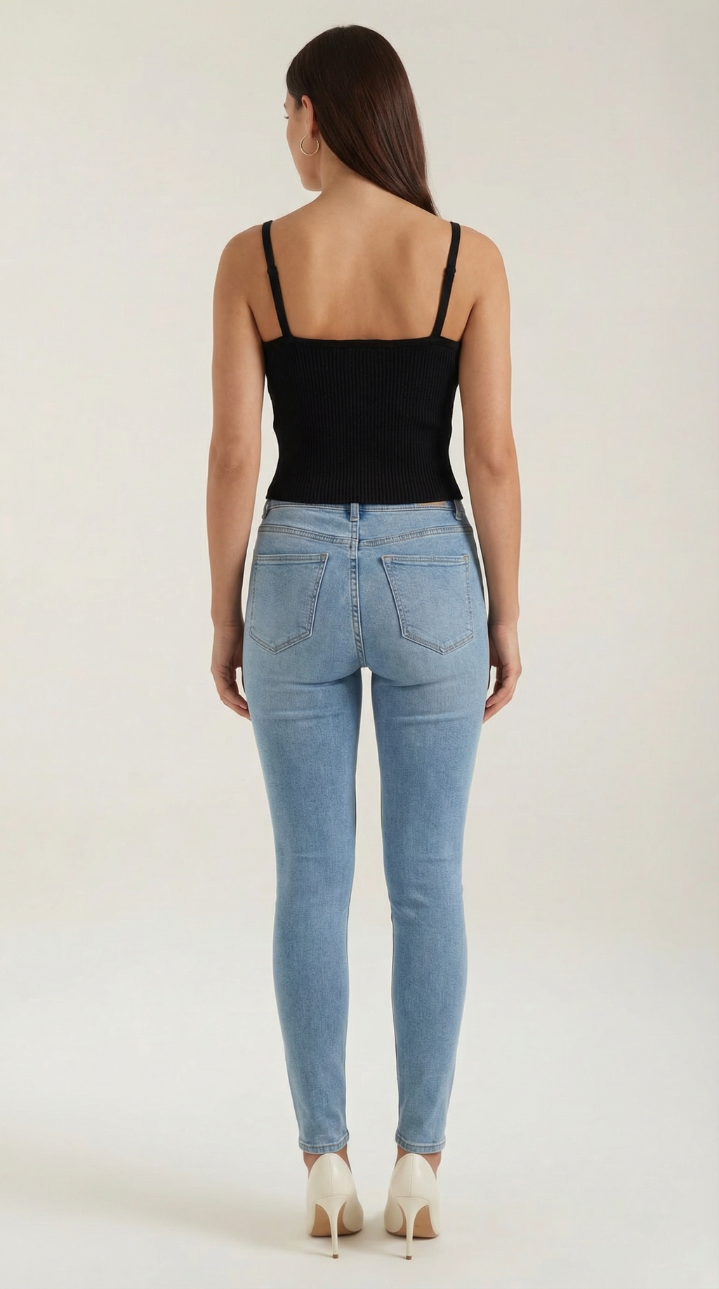 Jasmin Women's Tank Top - Lightweight Cotton Blend - Casual Sleeveless Shirt for Everyday Wear