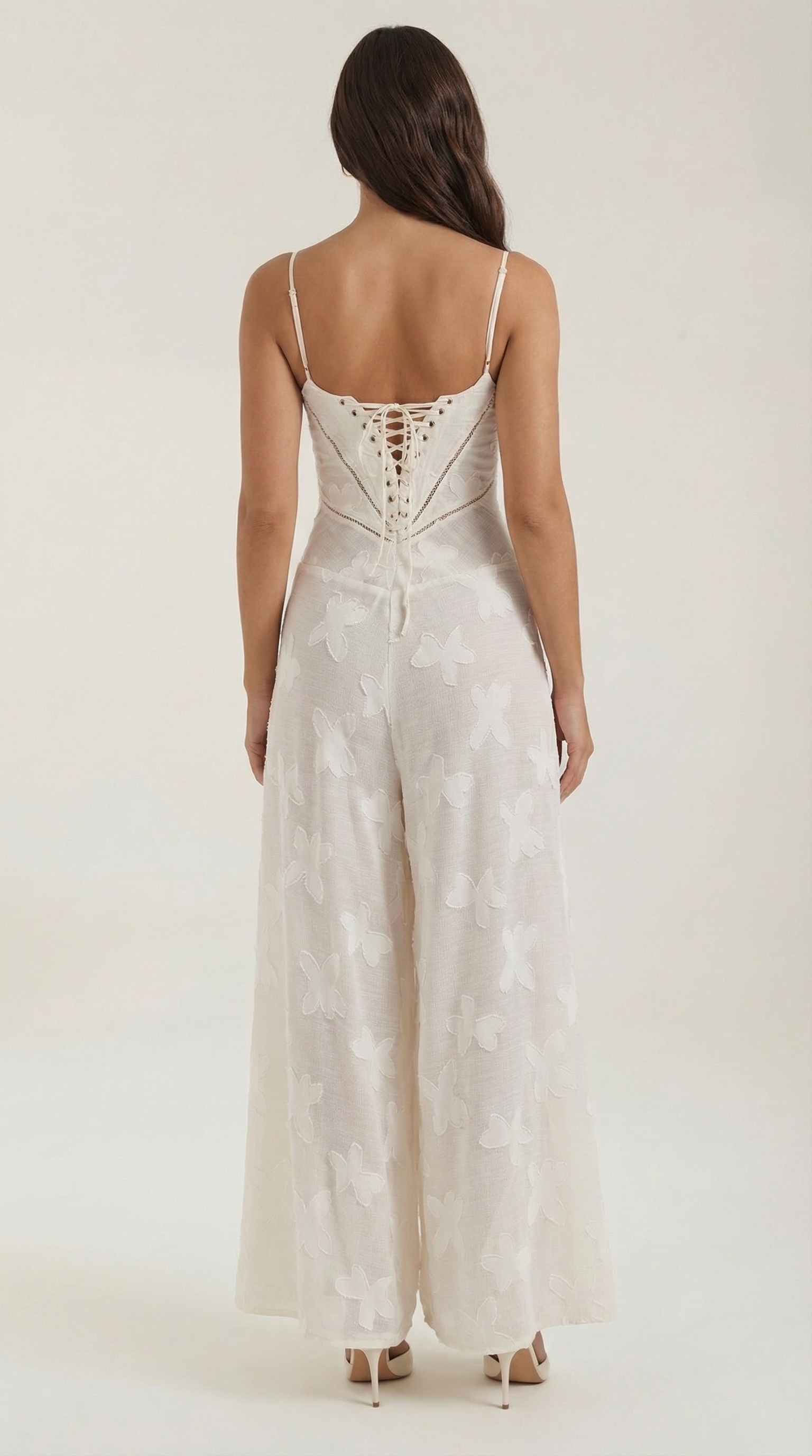 Lace Maxi Dress for Women - Elegant Floral Design - Perfect for Formal Events and Special Occasions