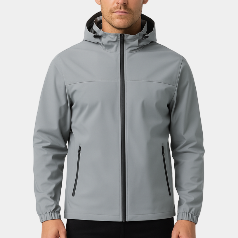Lightweight Waterproof Windbreaker Jacket for Men - Breathable Outdoor Rain Jacket for Hiking and Everyday Wear