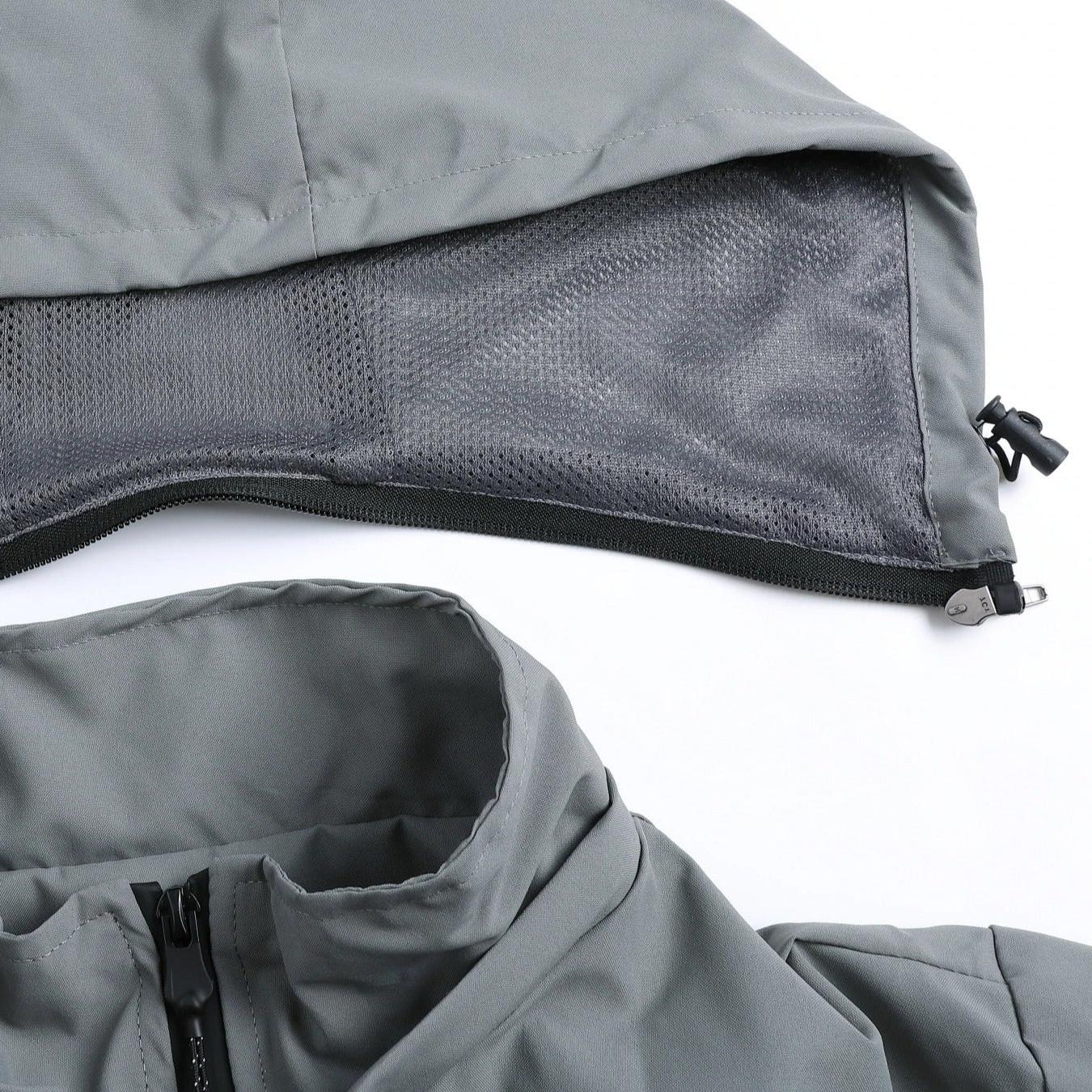 Lightweight Waterproof Windbreaker Jacket for Men - Breathable Outdoor Rain Jacket for Hiking and Everyday Wear