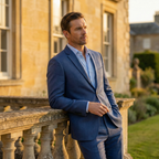 Linen Suit Set for Men - Breathable Fabric - Casual or Formal Wear