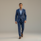 Linen Suit Set for Men - Breathable Fabric - Casual or Formal Wear