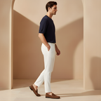 Linen Trousers for Men | Old Money Style | Casual or Formal Wear