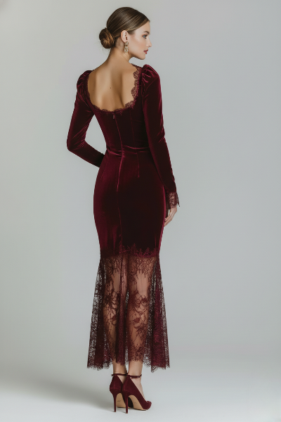 Maxi Dress in Lightweight Fabric with Bohemian Design for Casual Wear and Summer Events