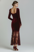 Maxi Dress in Lightweight Fabric with Bohemian Design for Casual Wear and Summer Events