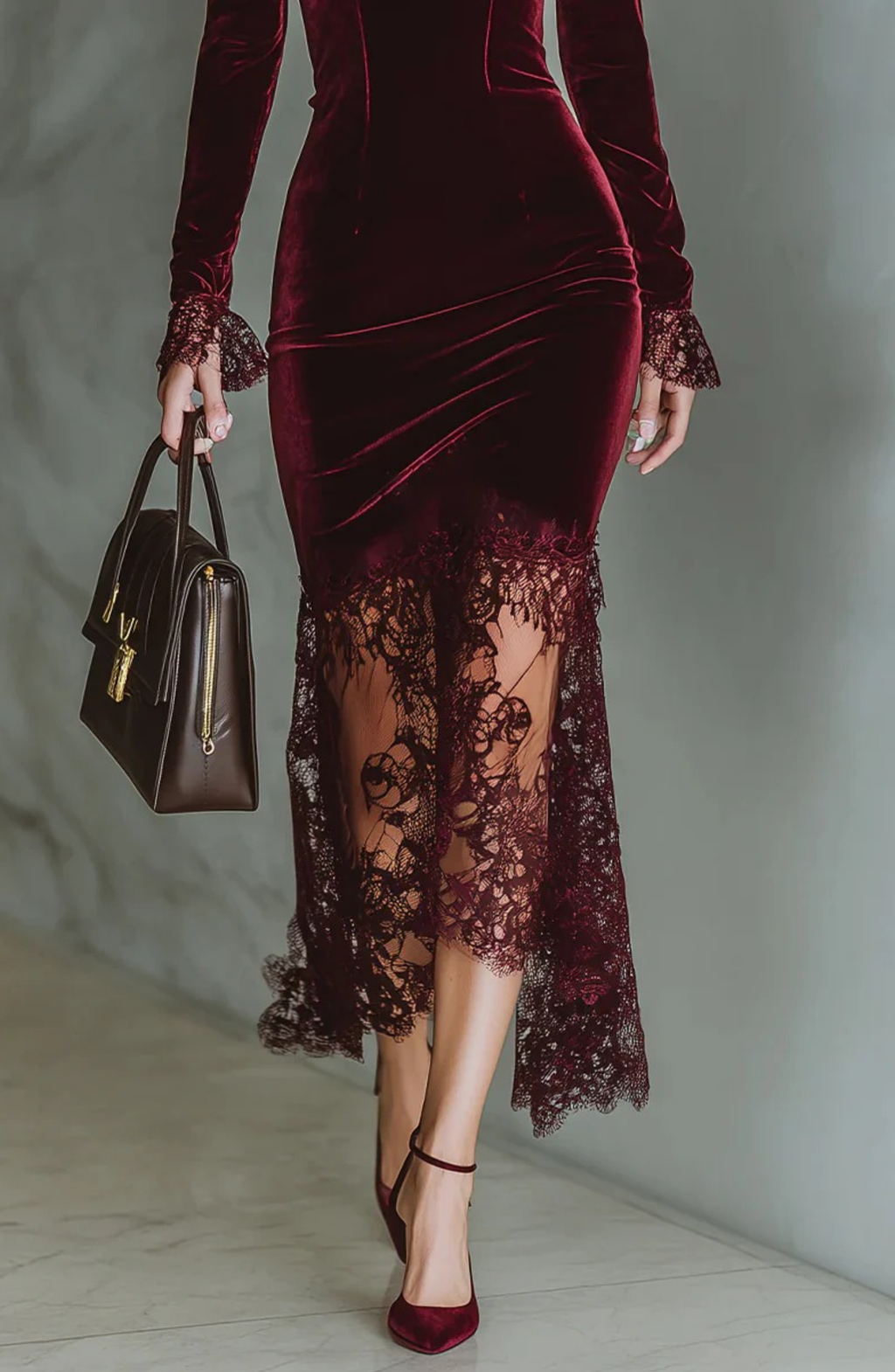 Maxi Dress in Lightweight Fabric with Bohemian Design for Casual Wear and Summer Events