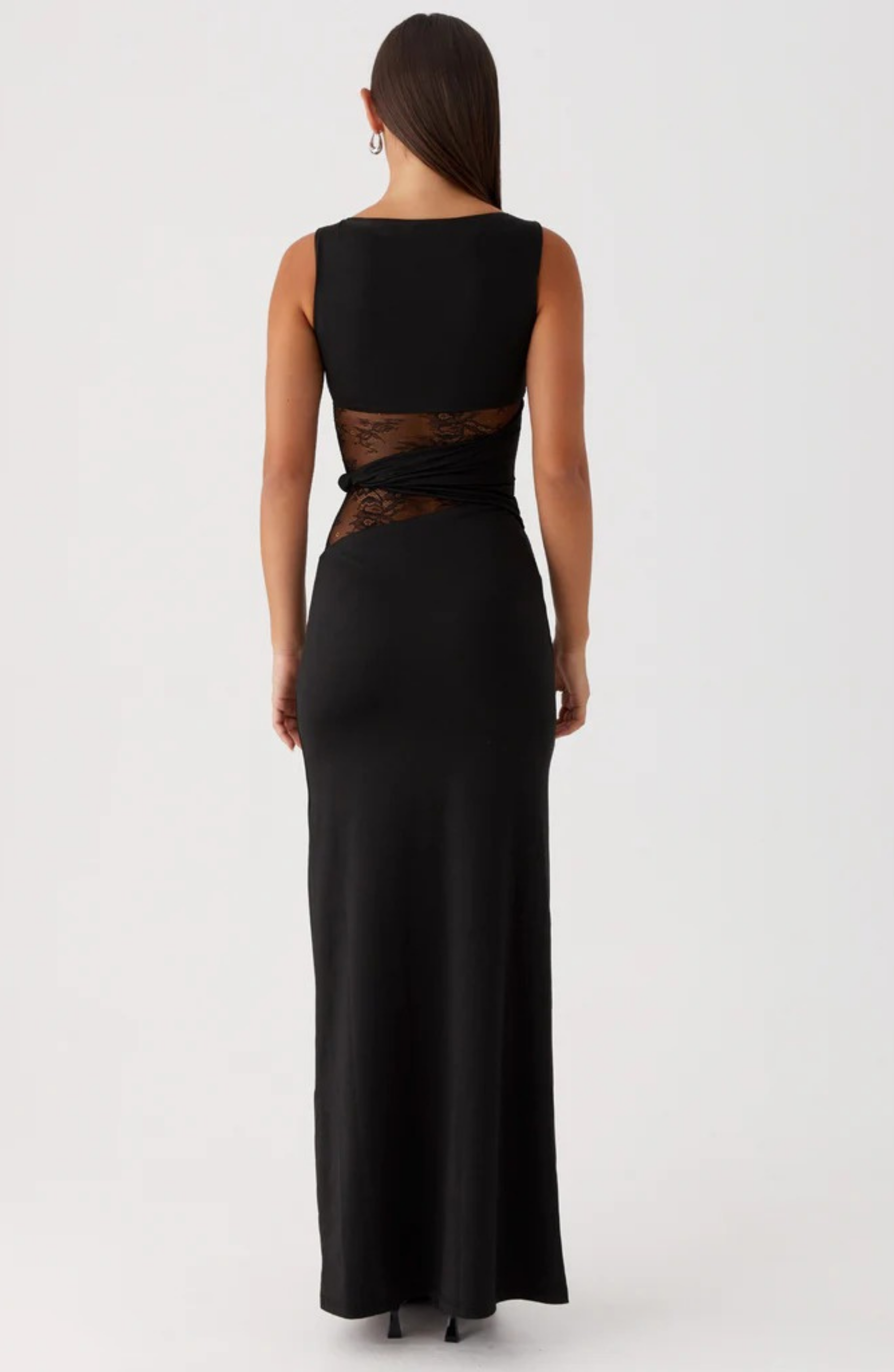 Maxi Dress in Soft Fabric with Elegant Design for Formal Events and Special Occasions