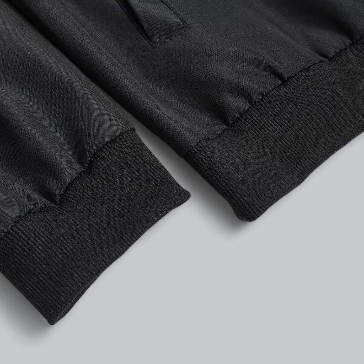 Men's Bomber Jacket - Classic Business Style - Lightweight Fabric - Ideal for Office and Casual Wear