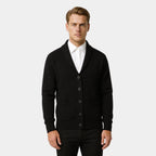 Men's Cashmere Cardigan - Buttoned Design for Casual or Formal Wear - Soft, Lightweight Knit Sweater