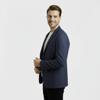 Men's Classic Blazer Jacket - Tailored Fit, Lightweight Fabric, Formal Wear for Business and Special Occasions