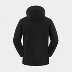 Men's Fleece Zip-Up Hoodie - Windproof, Warm Layer for Outdoor Activities and Casual Wear