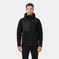 Men's Fleece Zip-Up Hoodie - Windproof, Warm Layer for Outdoor Activities and Casual Wear