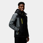 Men's Insulated Hooded Ski Jacket - Waterproof Winter Performance Outerwear for Cold Weather Activities