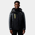 Men's Insulated Hooded Ski Jacket - Waterproof Winter Performance Outerwear for Cold Weather Activities