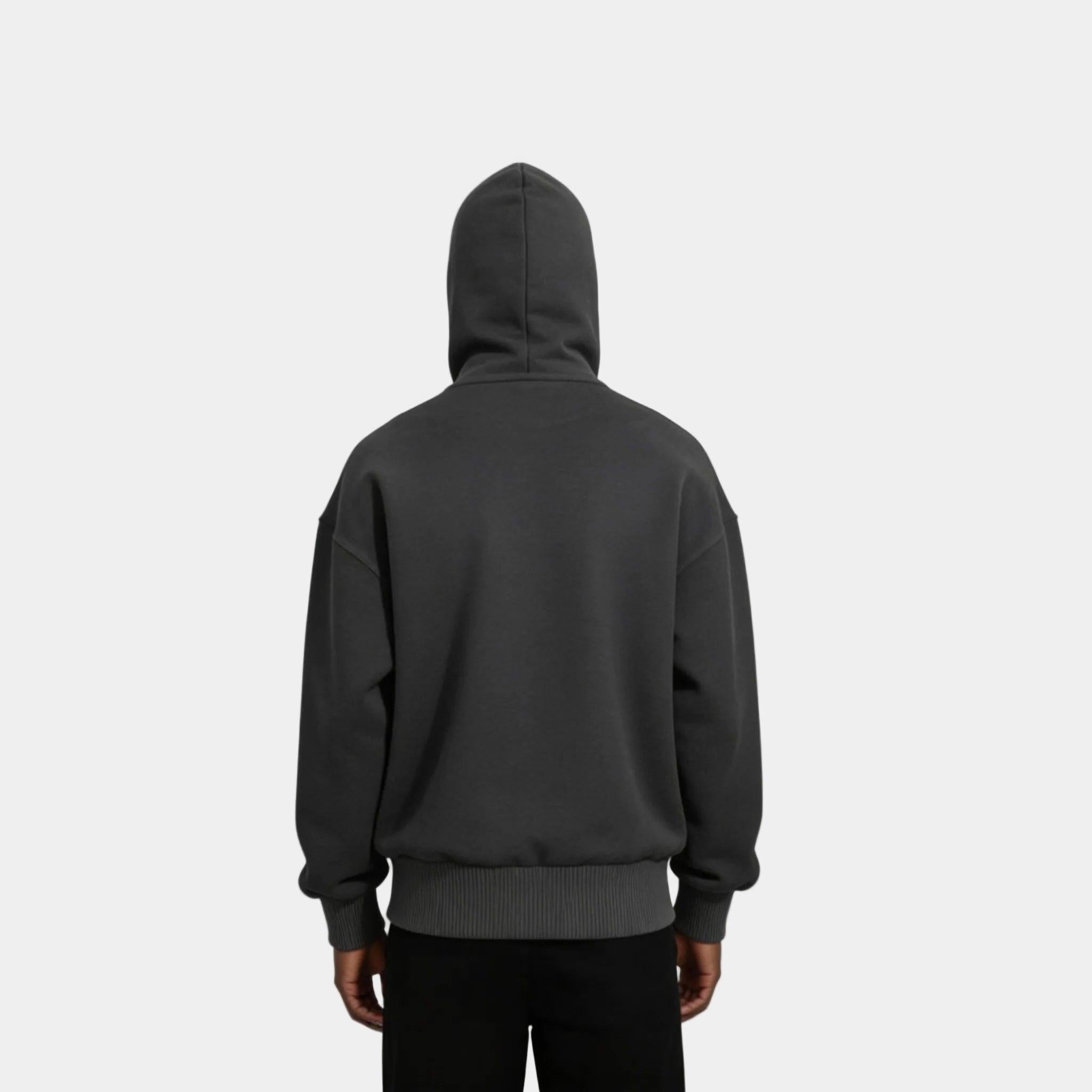 Men's Knit Full Zip Balaclava Hoodie Jacket - Warm, Versatile Hooded Design for Outdoor Activities