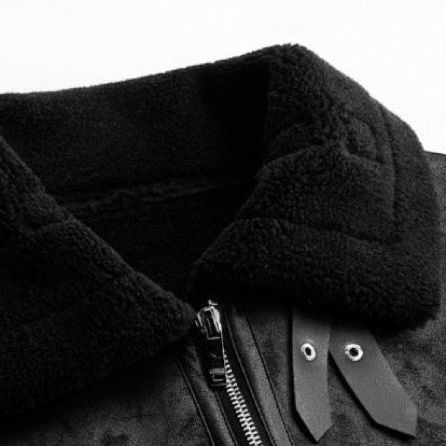 Men's Leather Aviator Jacket | Genuine Leather | Classic Design | Casual Outerwear for Men