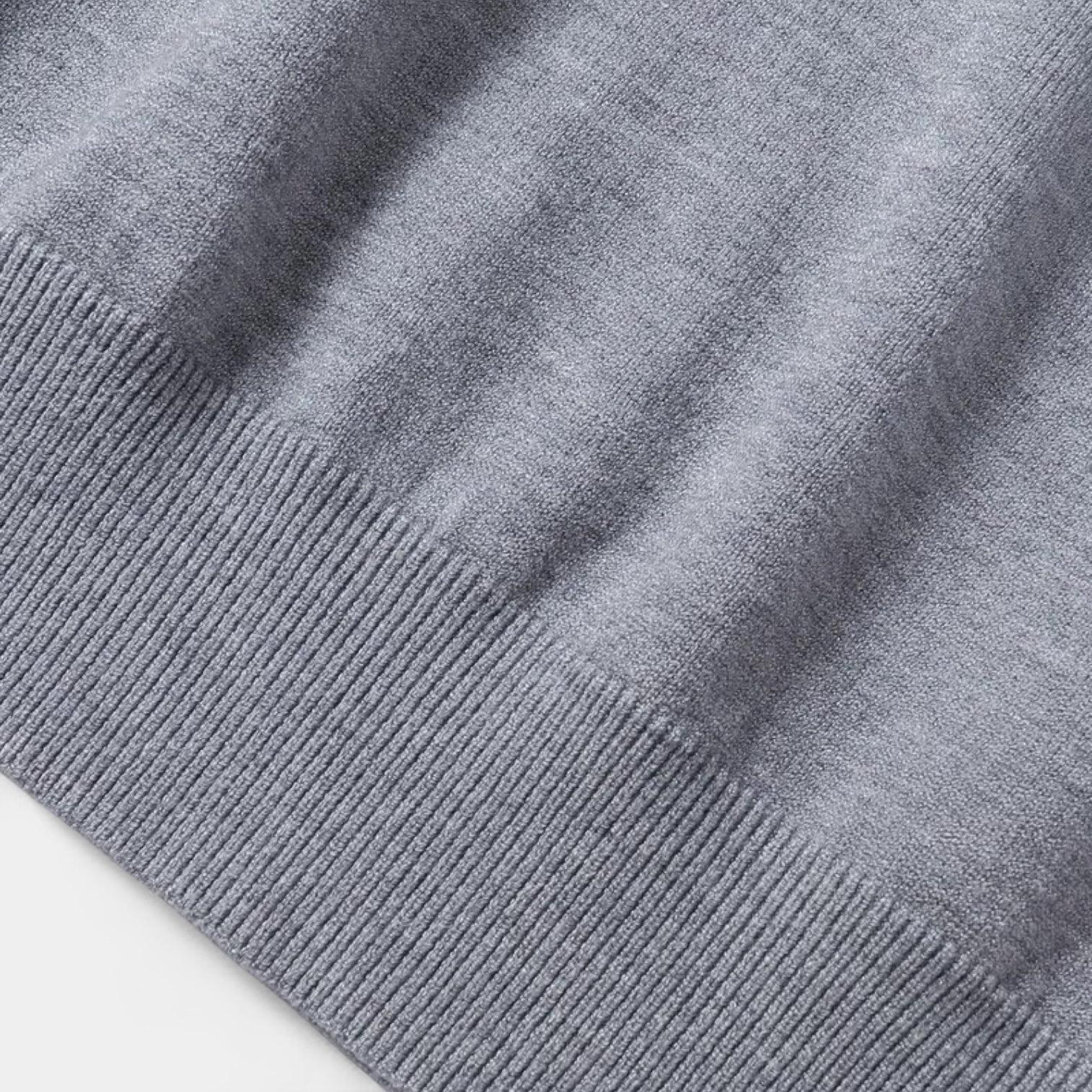 Men's Lightweight Cotton Crew-Neck Sweater - Fine-Knit Jumper for Casual Wear