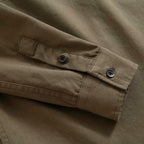 Men's Lightweight Linen Grandad Shirt - Long Sleeve Casual Wear for Summer and Spring