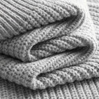 Men's Ribbed Knitted Half-Zip Sweater for Casual Wear in Soft, Comfortable Fabric