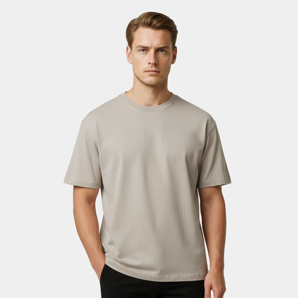 Men's Short Sleeve Crew Neck T-Shirt - Comfortable Cotton Essential for Everyday Wear