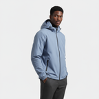 Men's Waterproof Windbreaker Jacket - Lightweight, Breathable Design for Outdoor Activities