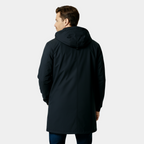 Men's Windproof Waterproof Long Parka Jacket for Winter Outdoor Activities