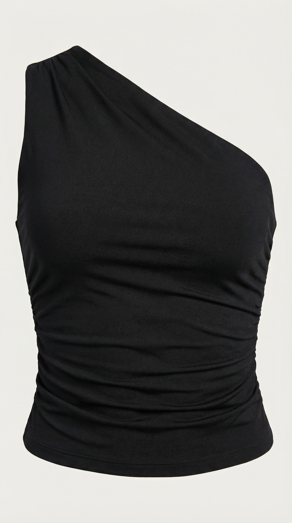 One-Shoulder Sleeveless Top for Women - Lightweight Fabric, Casual Style, Perfect for Summer Outings and Events