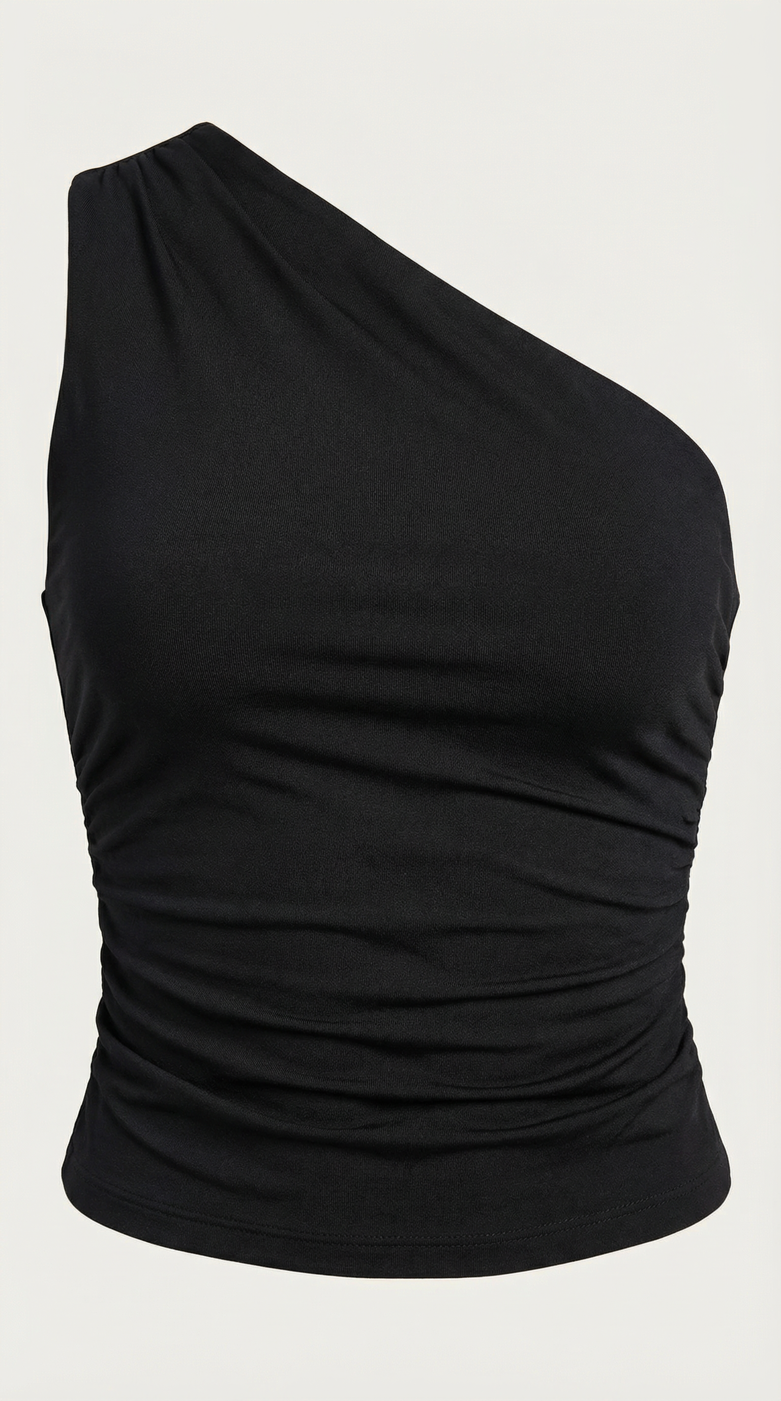 One-Shoulder Sleeveless Top for Women - Lightweight Fabric, Casual Style, Perfect for Summer Outings and Events