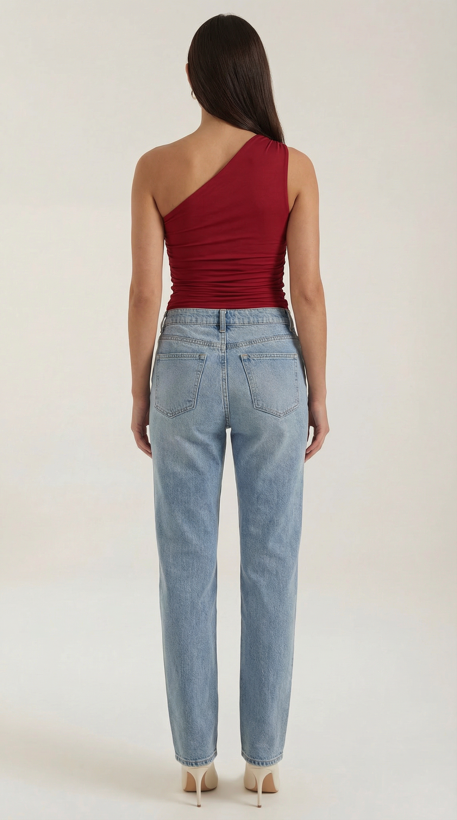 One-Shoulder Sleeveless Top for Women - Lightweight Fabric, Casual Style, Perfect for Summer Outings and Events