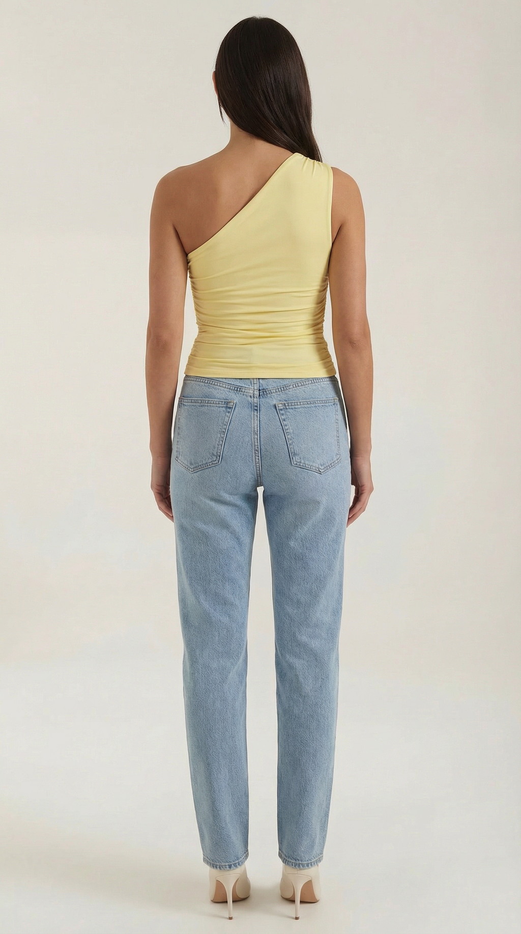 One-Shoulder Sleeveless Top for Women - Lightweight Fabric, Casual Style, Perfect for Summer Outings and Events