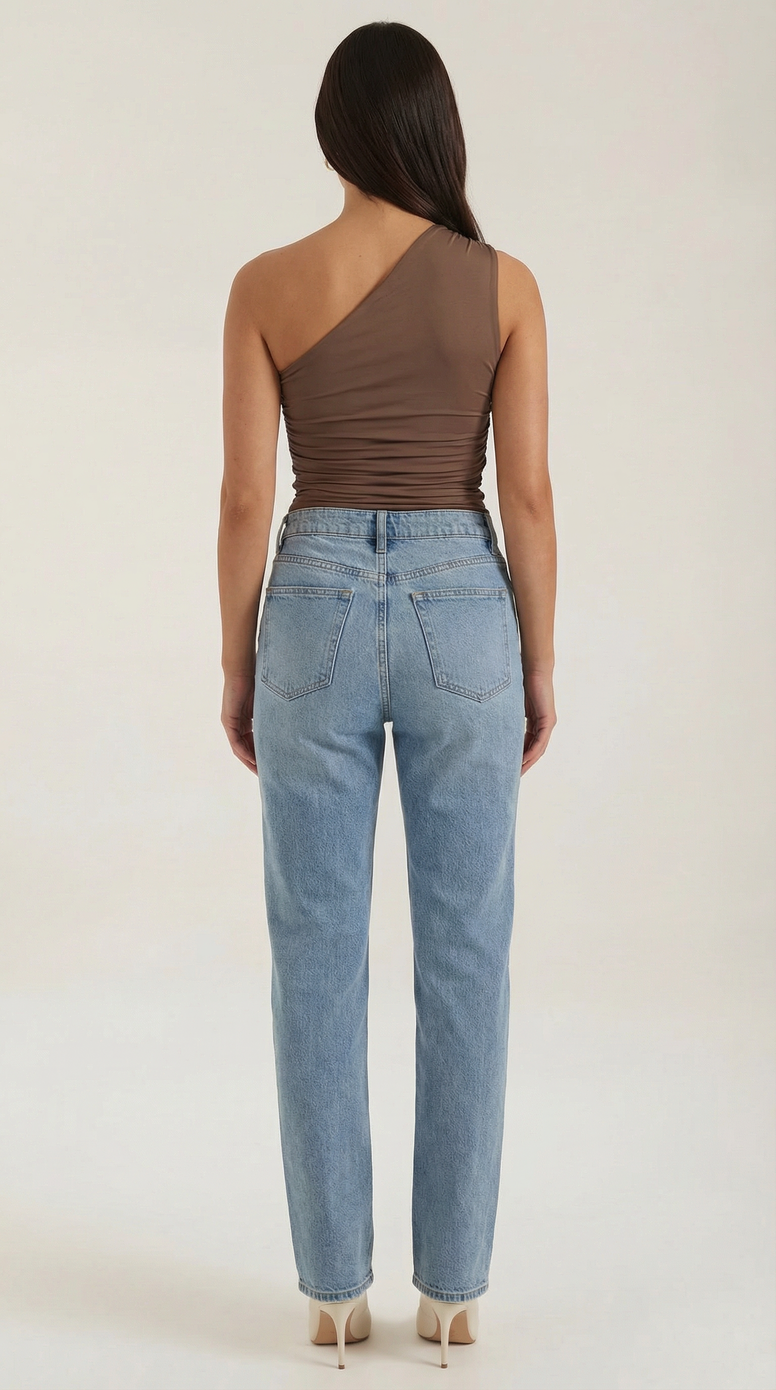 One-Shoulder Sleeveless Top for Women - Lightweight Fabric, Casual Style, Perfect for Summer Outings and Events