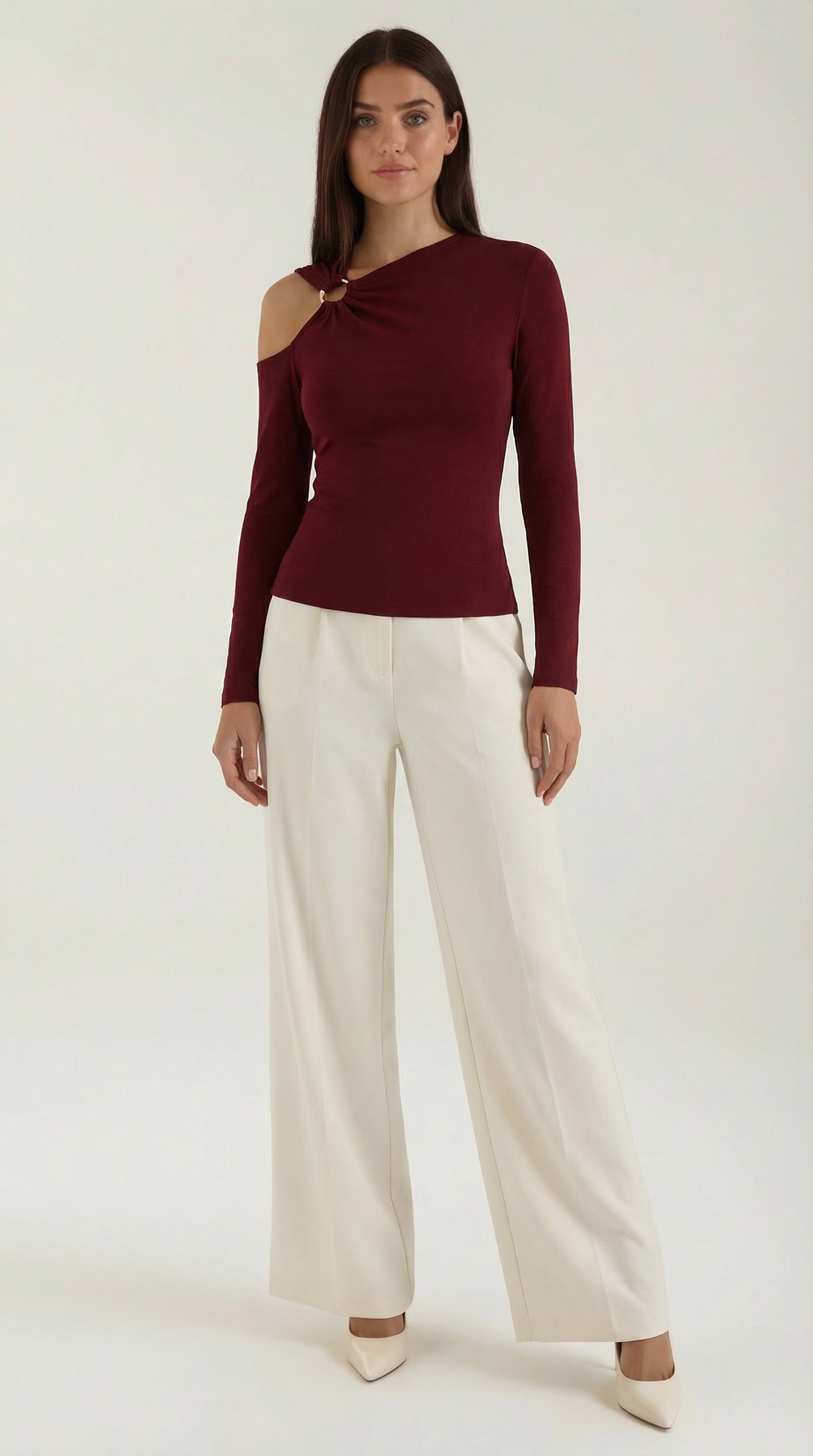 One-Shoulder Top for Women | Lightweight Fabric | Casual Chic Style | Perfect for Summer Outings and Events