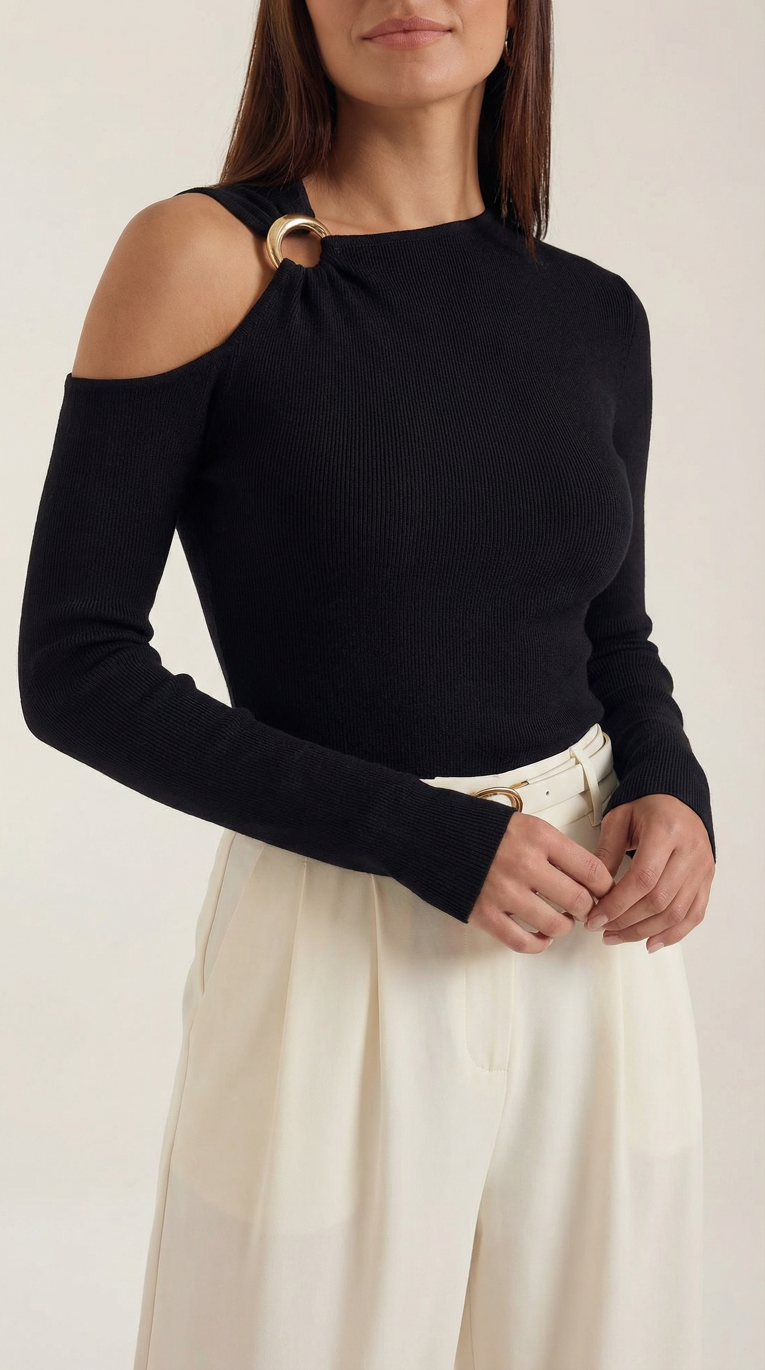 One-Shoulder Top for Women | Lightweight Fabric | Casual Chic Style | Perfect for Summer Outings and Events