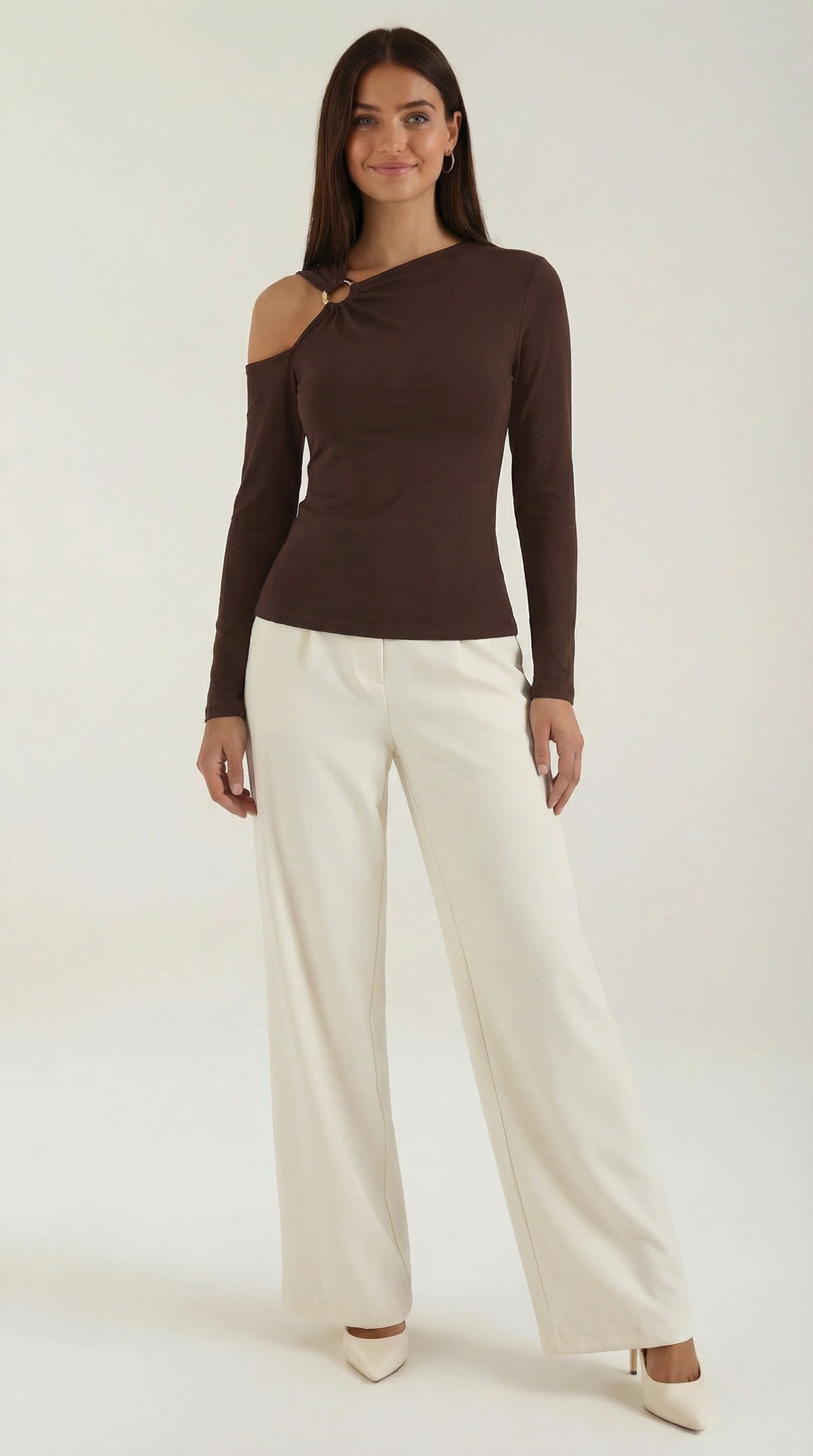 One-Shoulder Top for Women | Lightweight Fabric | Casual Chic Style | Perfect for Summer Outings and Events