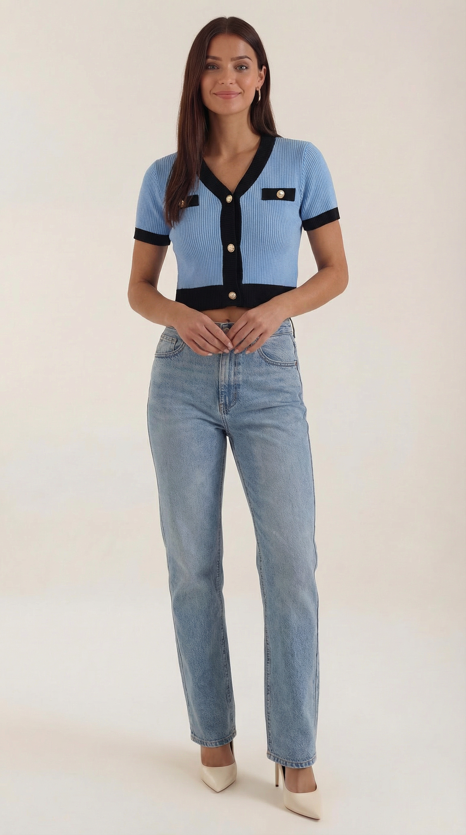 Short Sleeve Nerina Top - Lightweight Cotton Casual Shirt for Everyday Wear