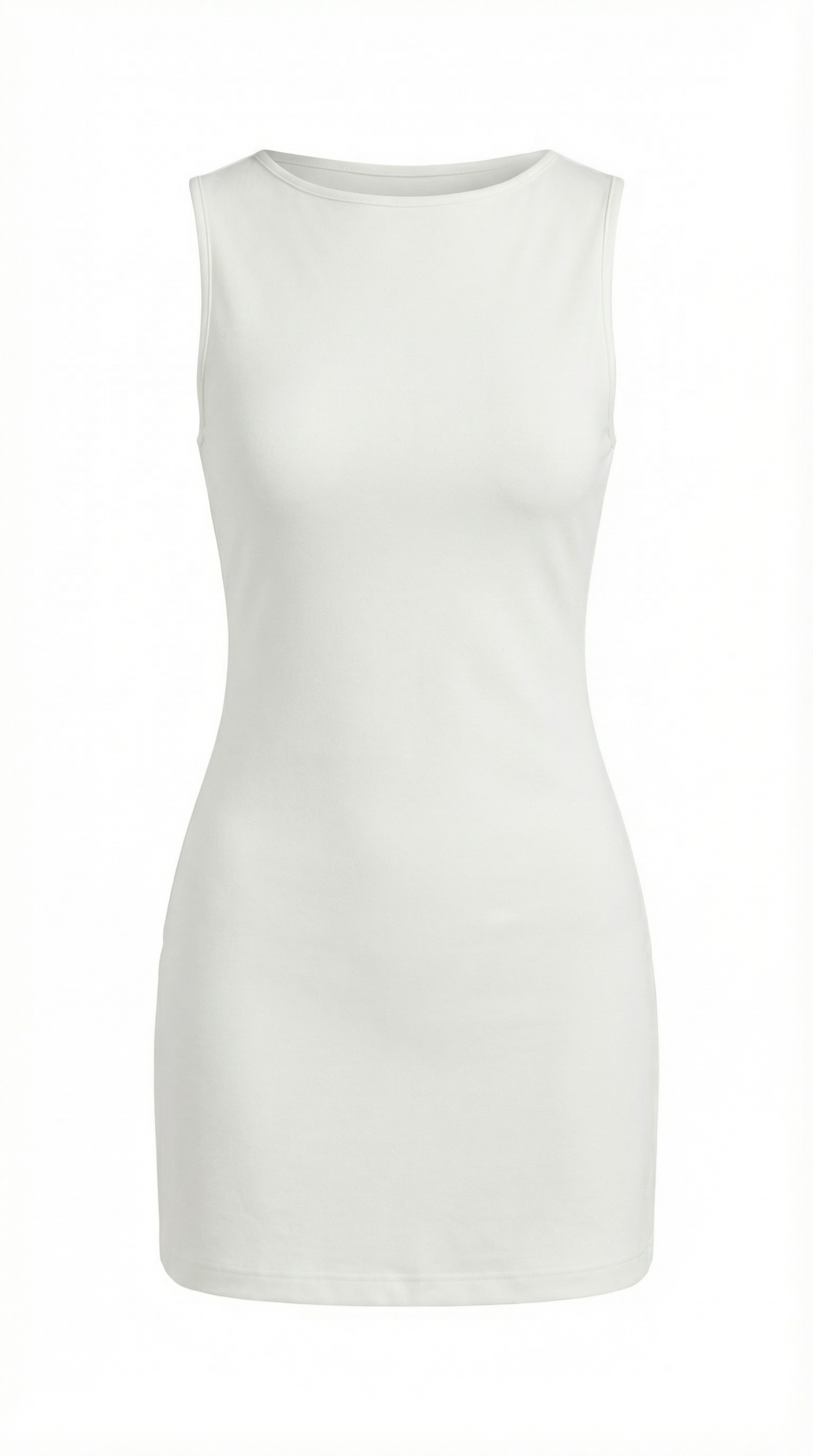 Sleek Mini Dress in Soft Fabric - Elegant Evening Wear for Parties and Events
