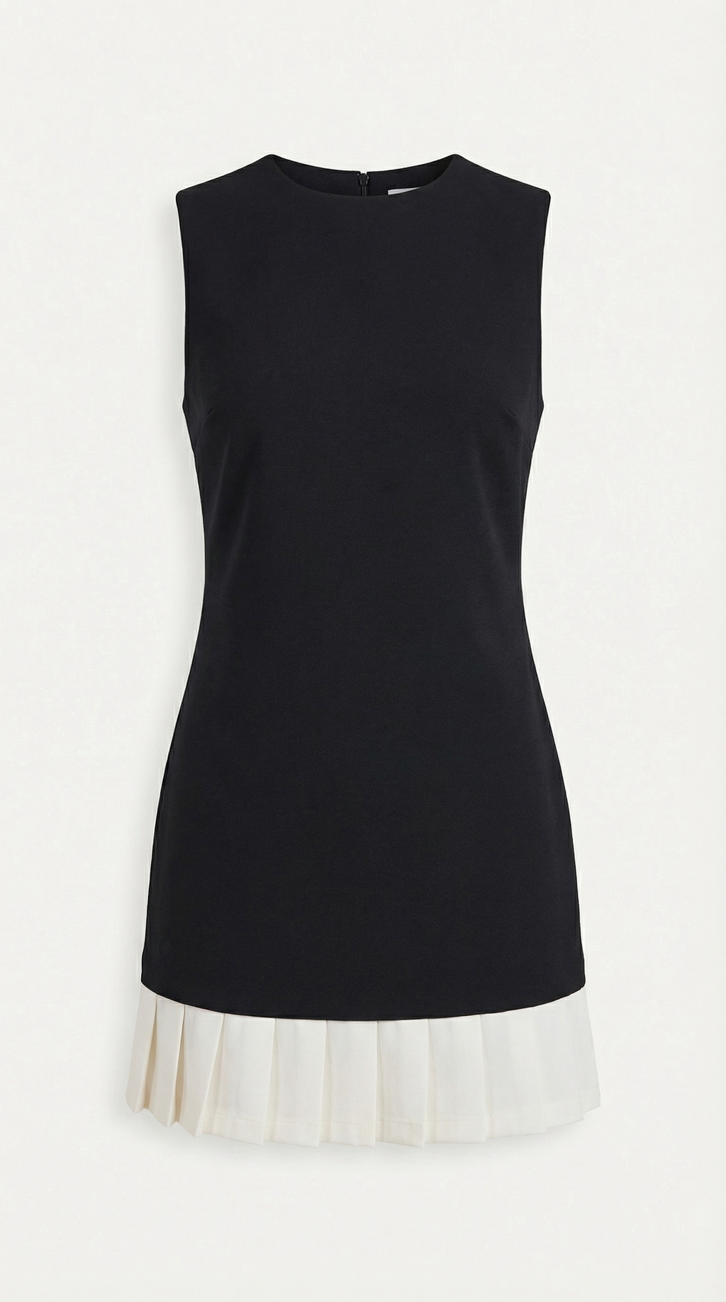 Sleeveless A-Line Mini Dress in Lightweight Fabric for Casual Wear and Summer Events