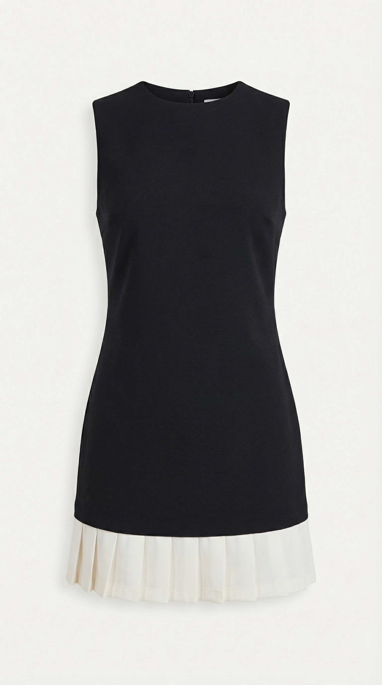 Sleeveless A-Line Mini Dress in Lightweight Fabric for Casual Wear and Summer Events
