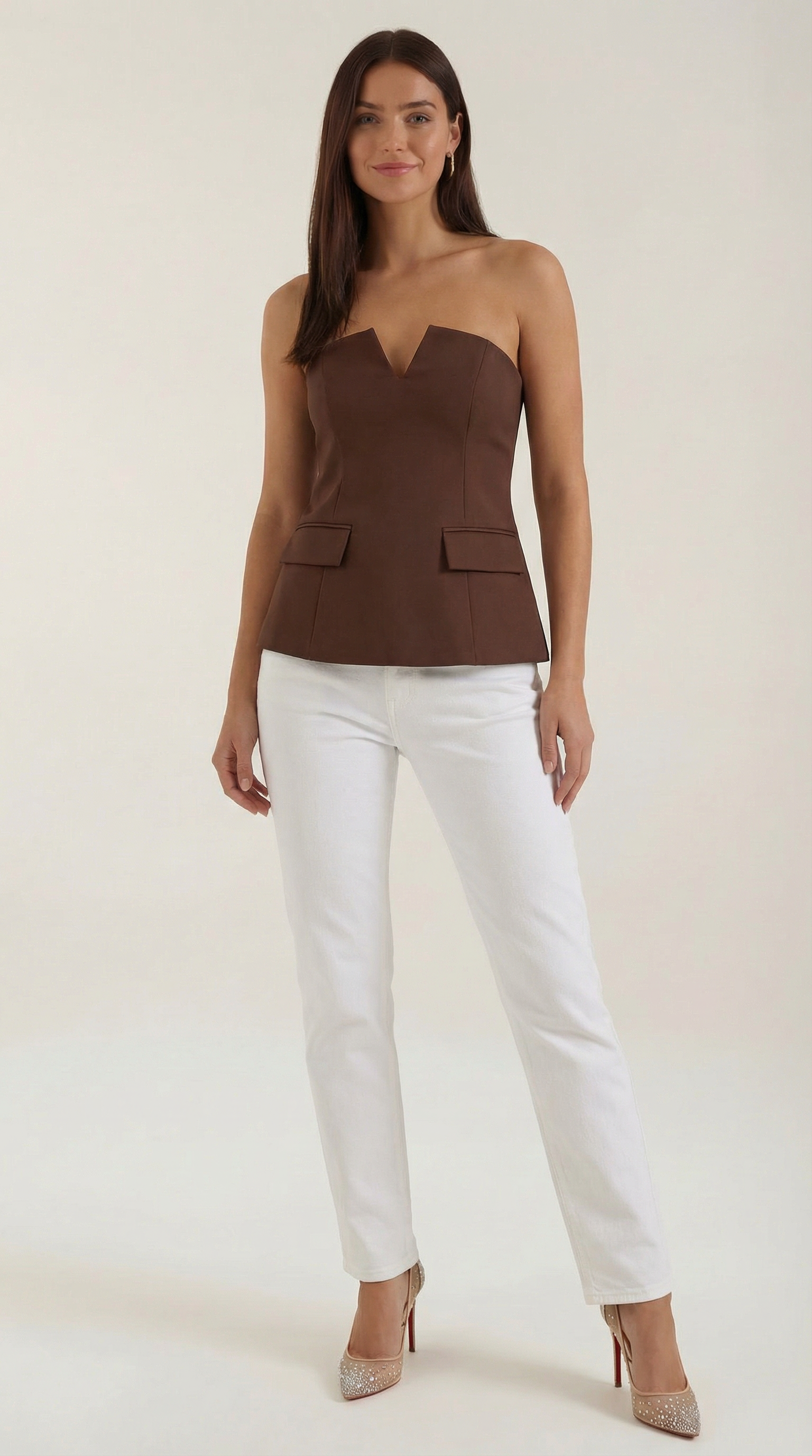 Sleeveless Eden Top - Lightweight Cotton Blend - Casual Summer Wear - Women's Fashion Top