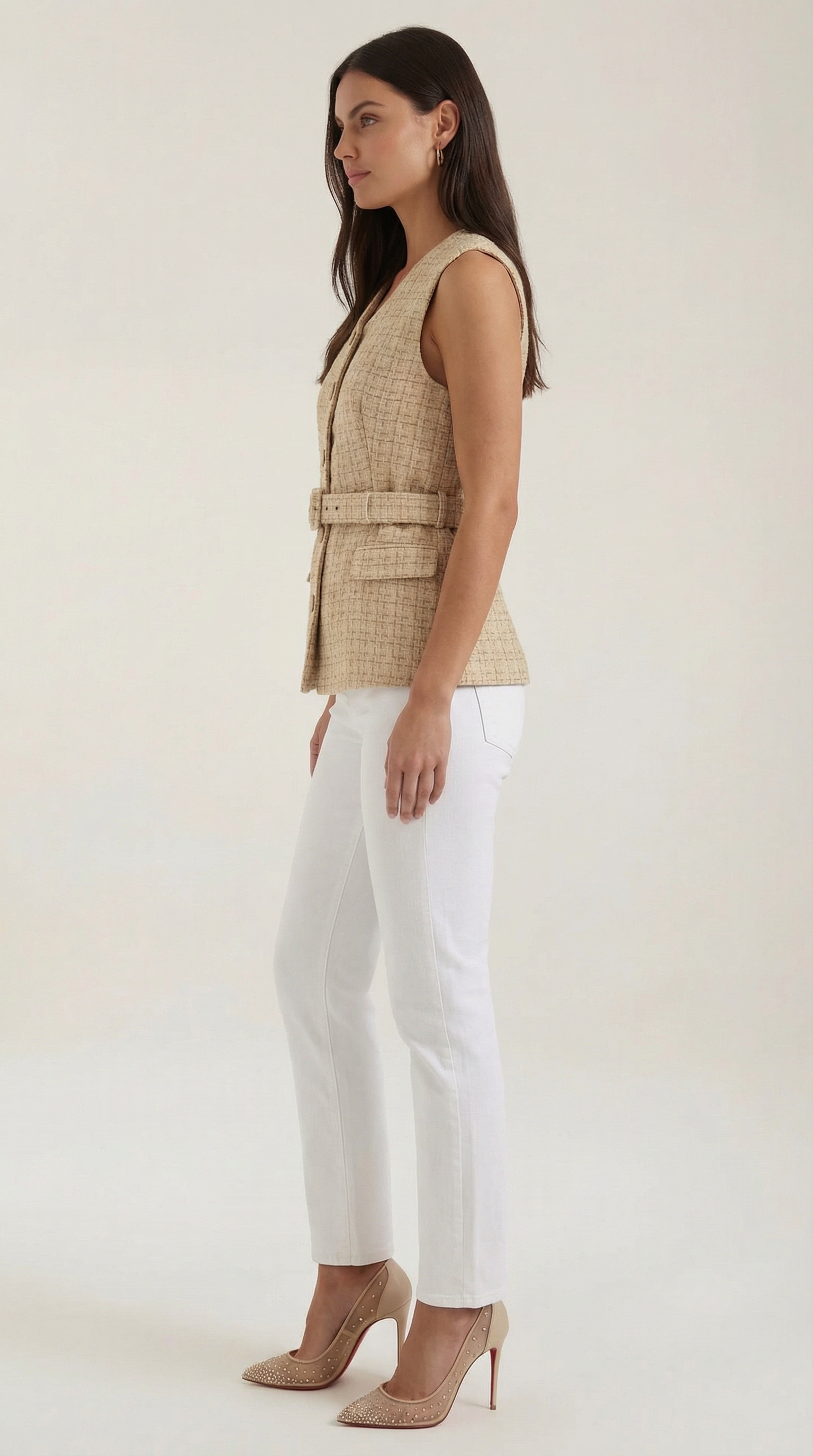 Sleeveless Women's Top - Lightweight Cotton Blend - Casual Everyday Wear - Available in Multiple Colors