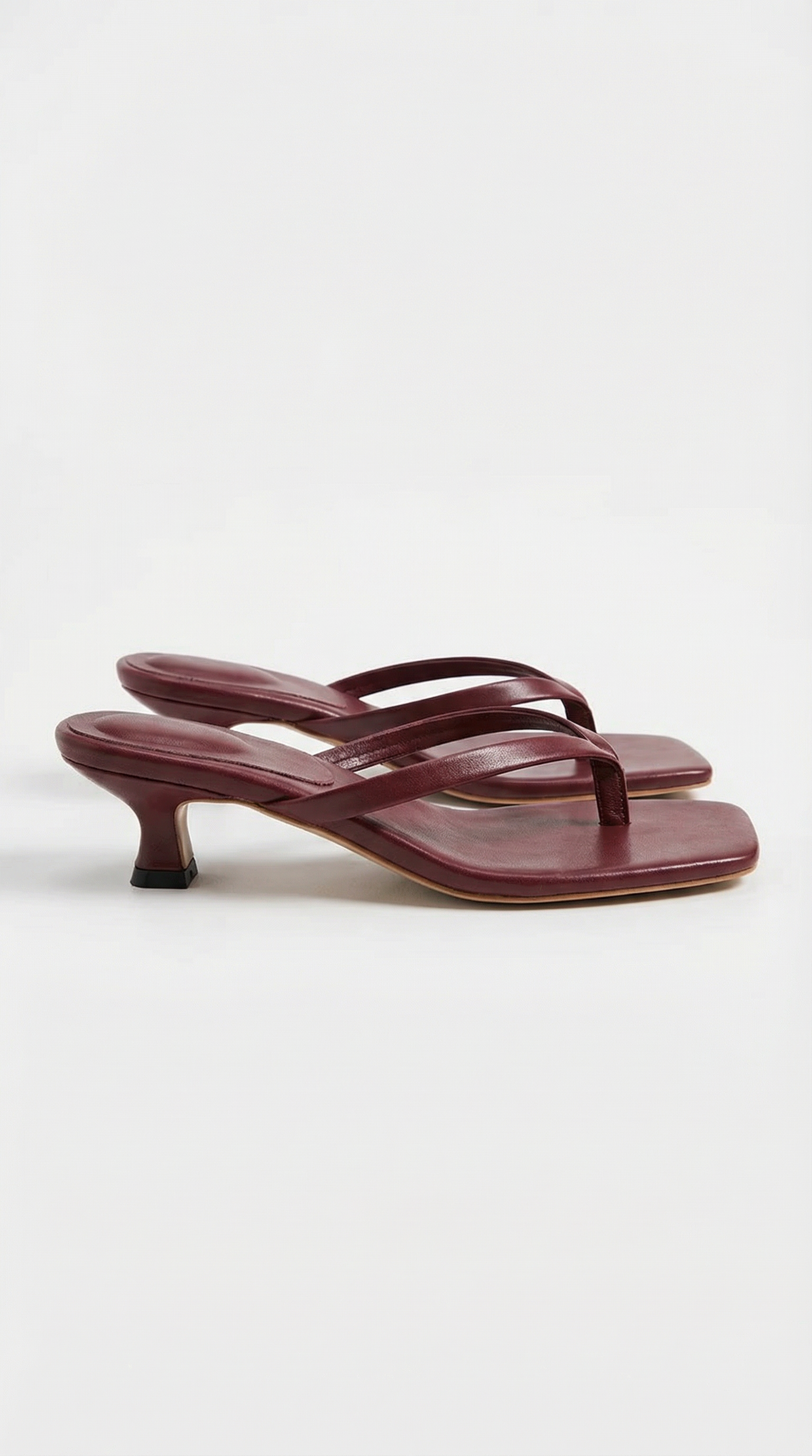 Thong Kitten Heeled Sandals for Women - Stylish and Comfortable Footwear