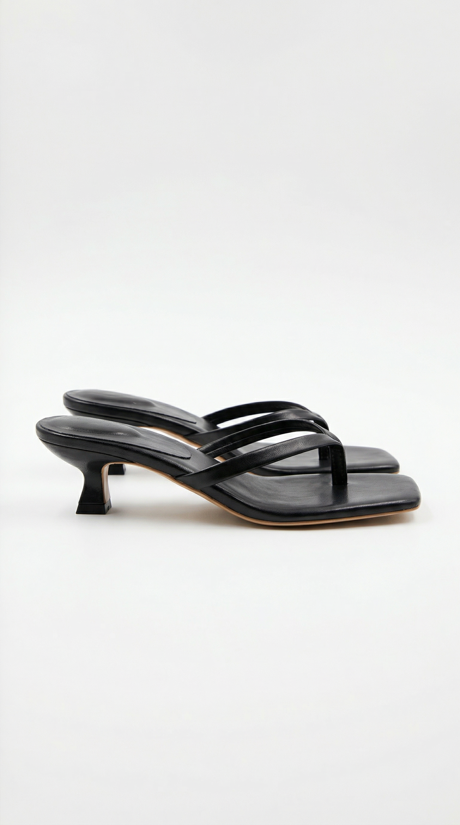 Thong Kitten Heeled Sandals for Women - Stylish and Comfortable Footwear
