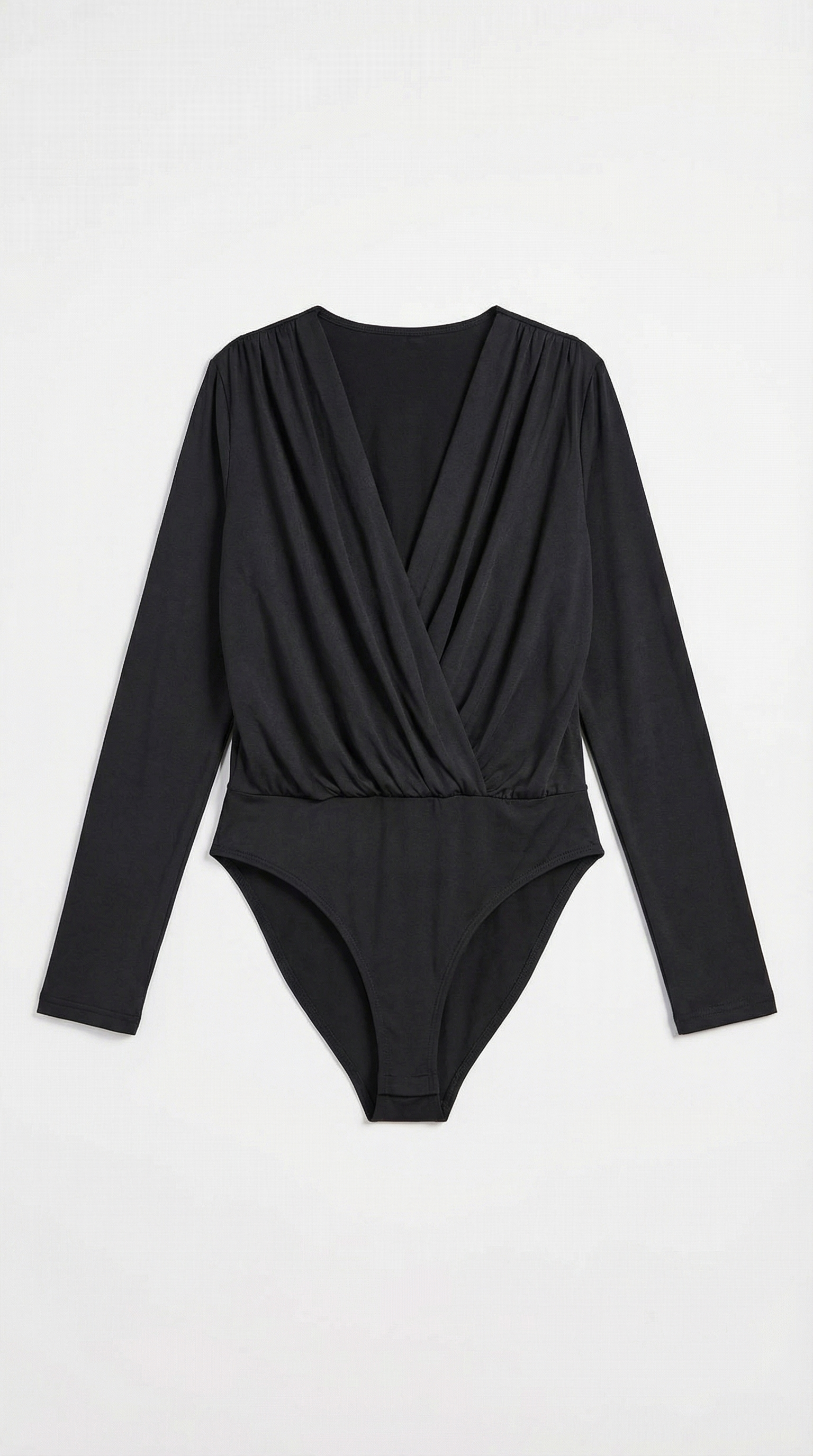 V-Neck Body Blouse for Women - Lightweight Fabric, Casual Style, Perfect for Everyday Wear