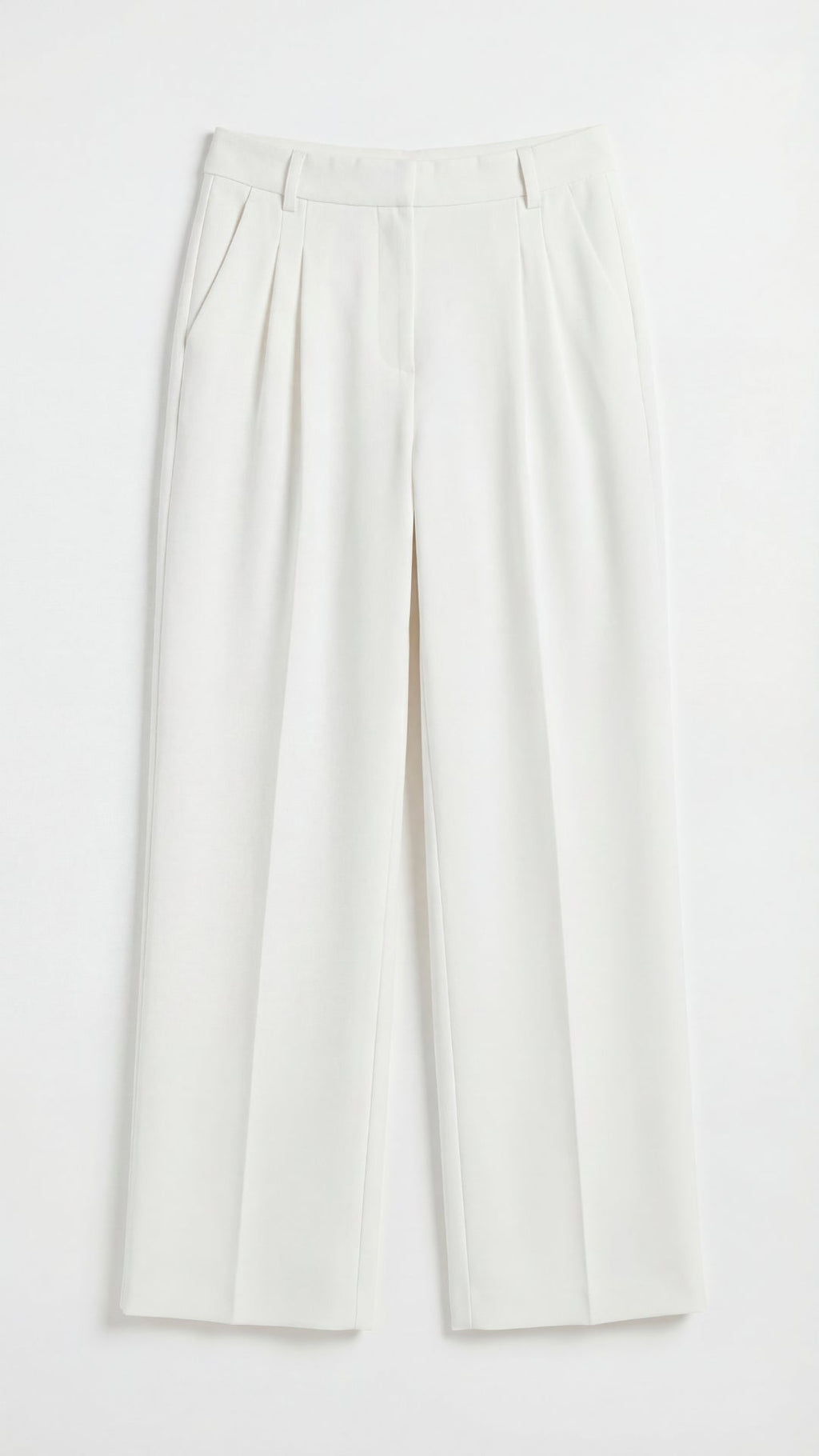 Wide-Leg Office Trousers for Women - Comfortable Stretch Fabric - Professional Style - Versatile Workwear Pants