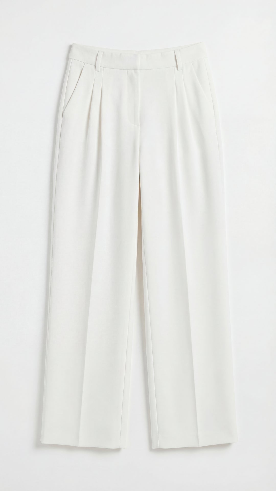 Wide-Leg Office Trousers for Women - Comfortable Stretch Fabric - Professional Style - Versatile Workwear Pants