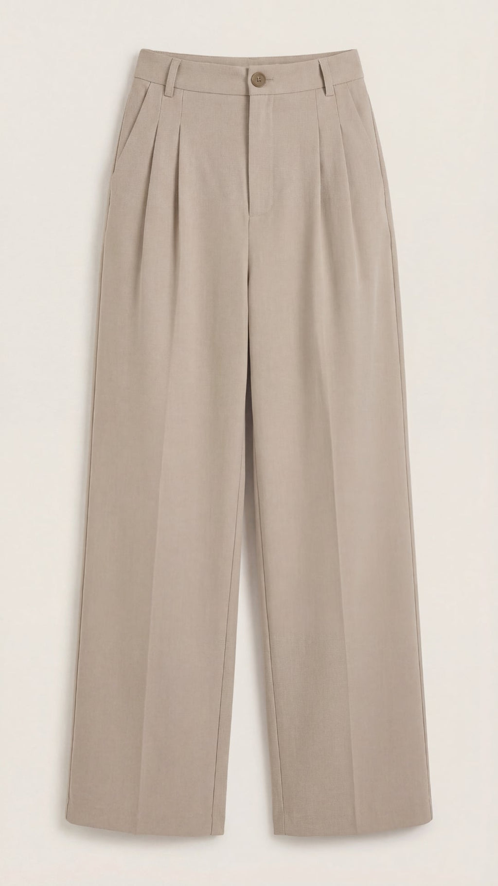 Wide-Leg Office Trousers for Women - Comfortable Stretch Fabric - Professional Style - Versatile Workwear Pants